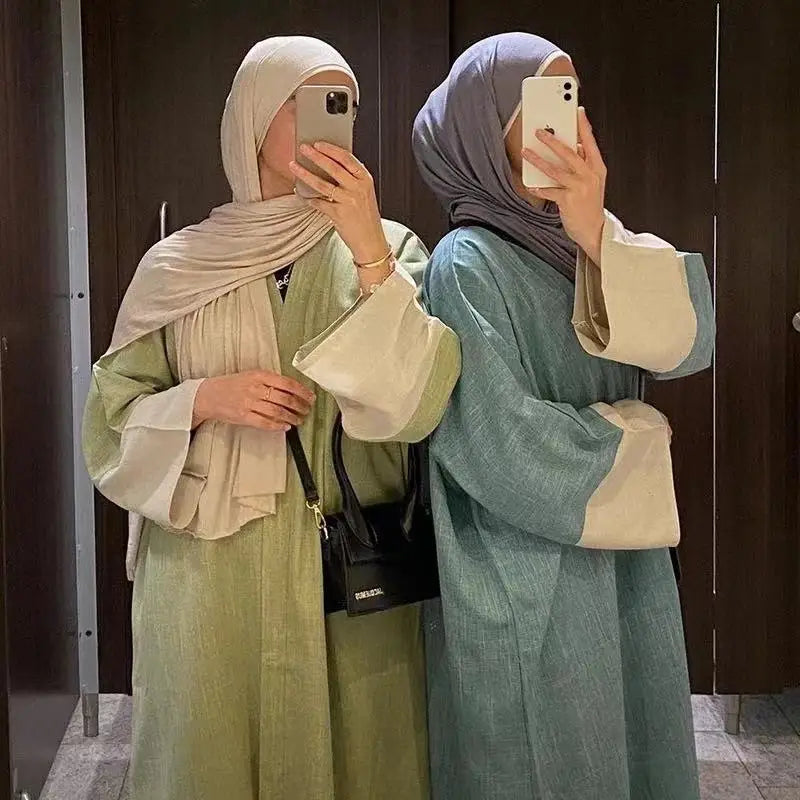 Noor – Minimalistische Abaya van Luchtig Linnen