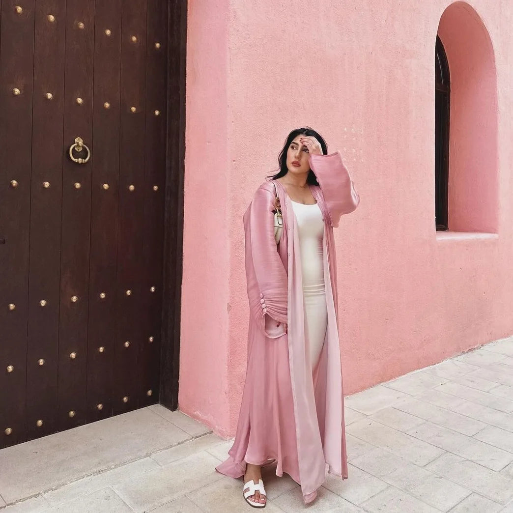 Soraya – Shiny Stretch Maxi Jurk met perfecte Pasvorm